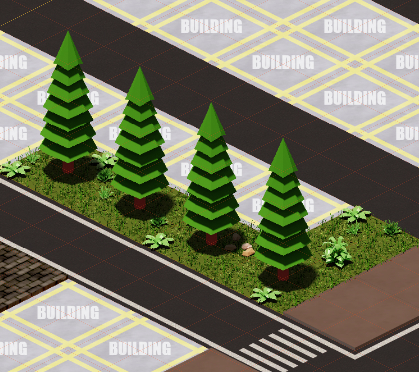 Park trees and foliage in Pity Please