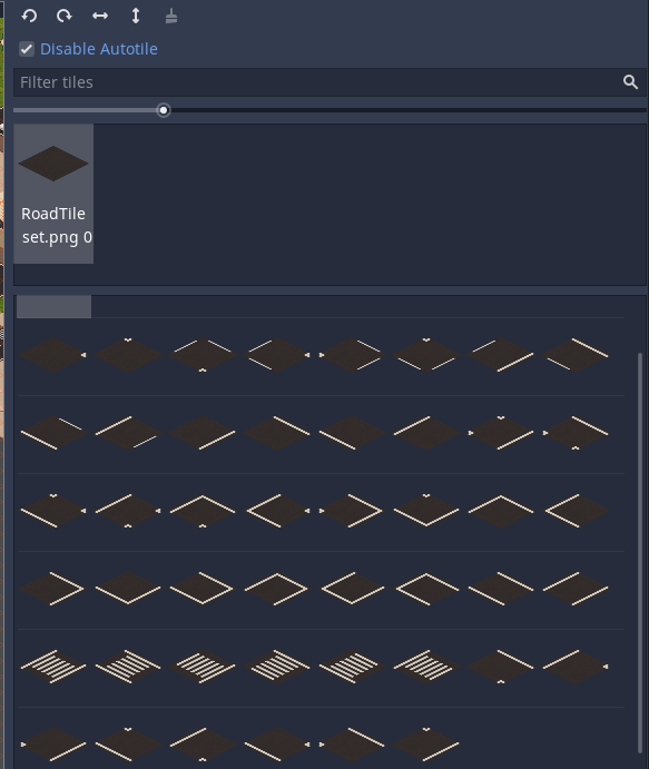 Road tile and routing grid from Pity Please